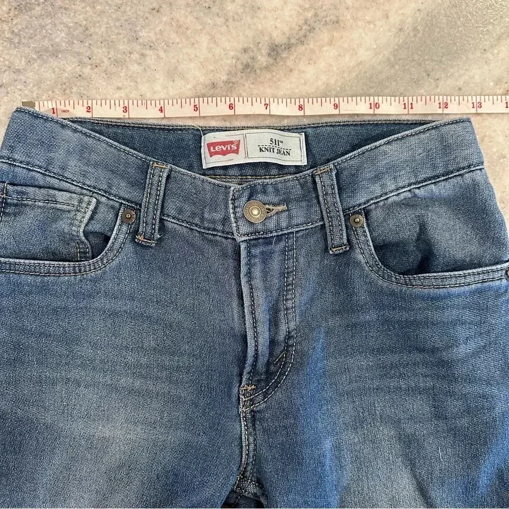 Levis 511 Knit Jeans Boys Size 12 W26x L26